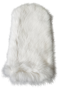 Obrázek, Rukavice z králíka bílá